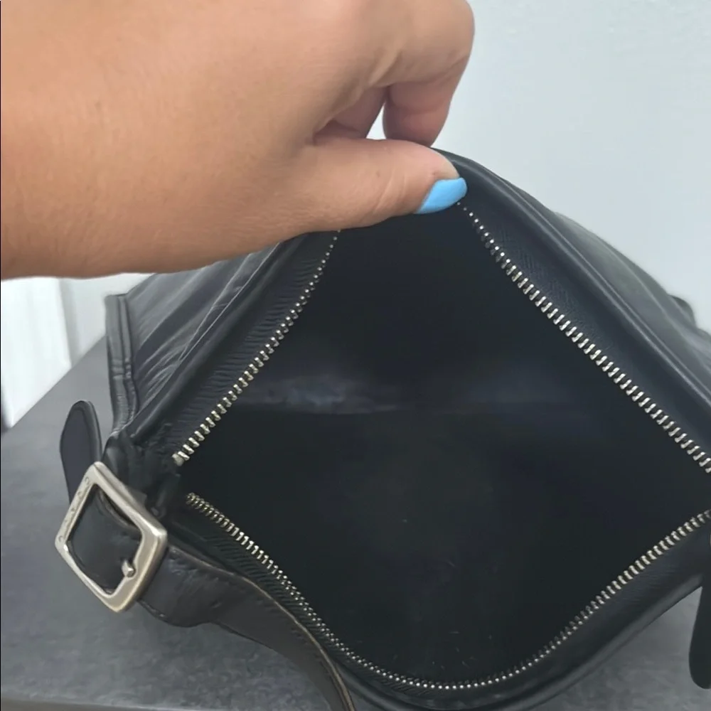 Coach Vintage Midnight Black Shoulder Bag - Picture 8 of 12